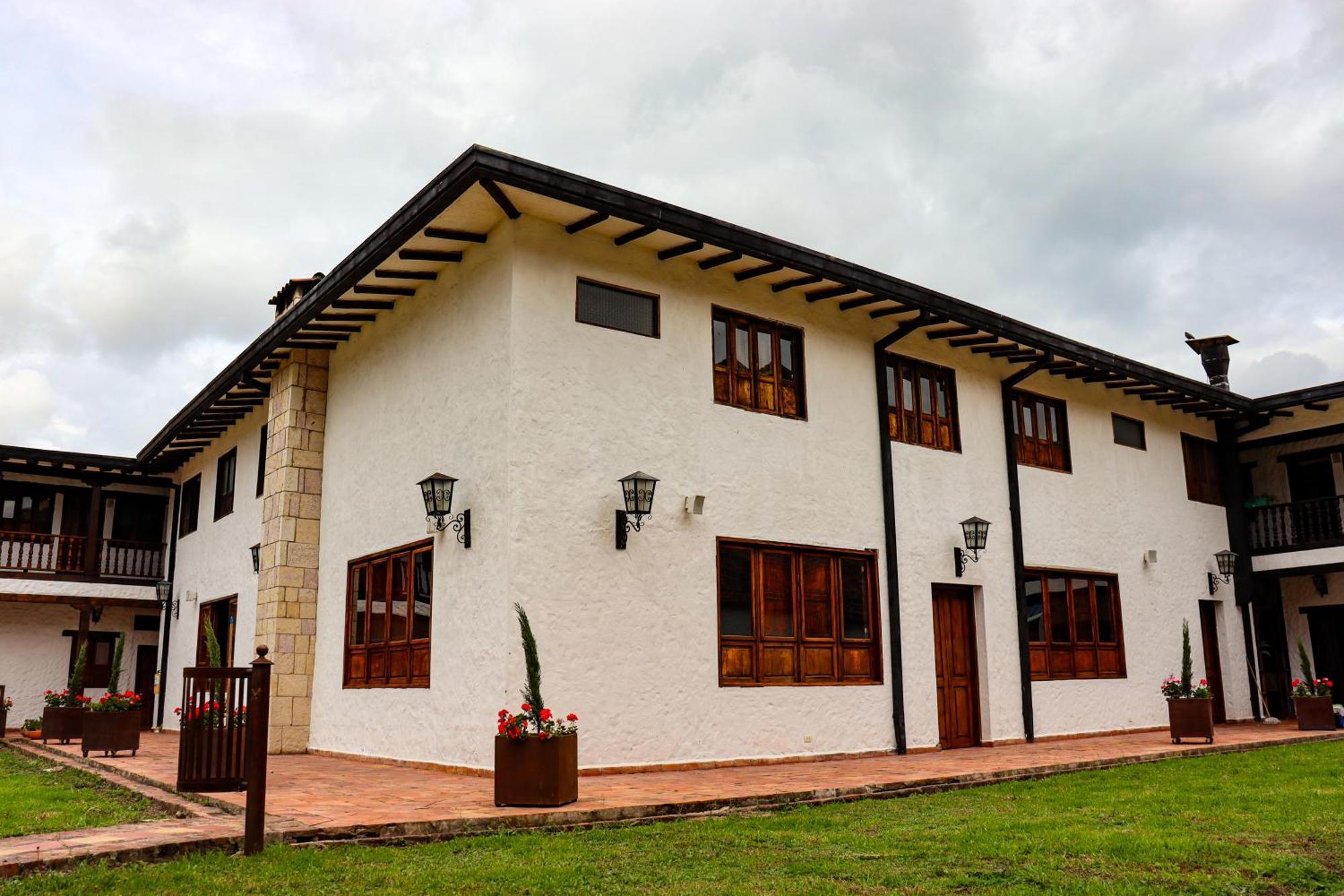 Casona Quesada Hotel Suesca Exterior foto